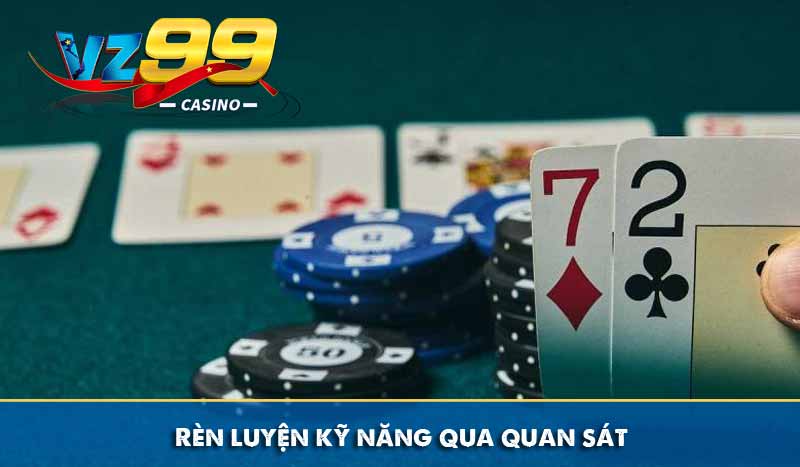 Rèn luyện kỹ năng qua quan sát